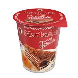 Obrázek k článku Mlékárenský výrobek roku 2024 - Smetanový jogurt z Valašska MARLENKA med, kakao, vlašské ořechy